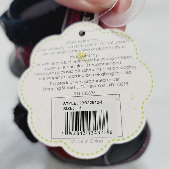 💕 NWT First Steps By Stepping Stones Baby Boots - Picture 2 of 15